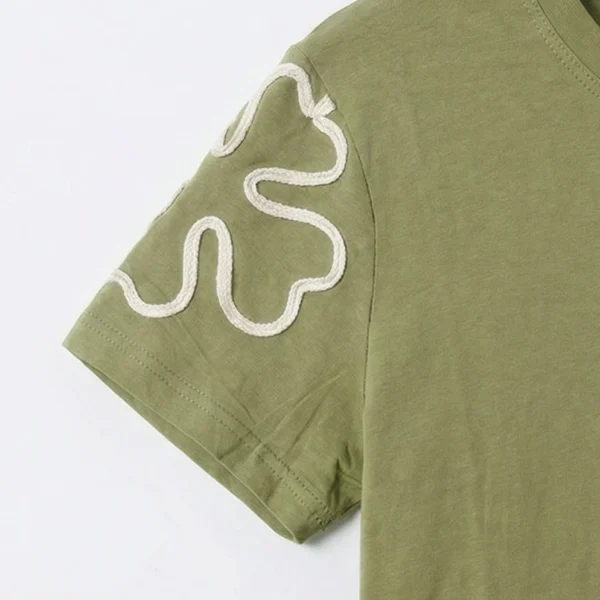 Camiseta Flor Bordada - Imagen 8
