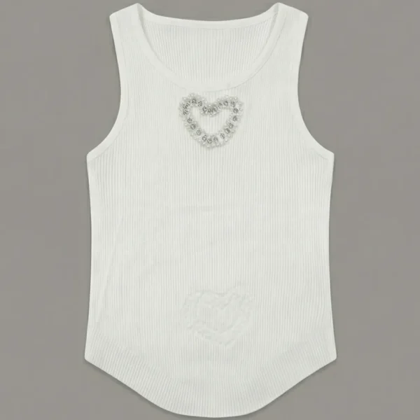 Camiseta Basica con corazon - Imagen 13