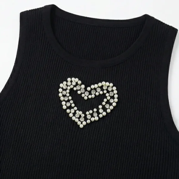 Camiseta Basica con corazon - Imagen 3