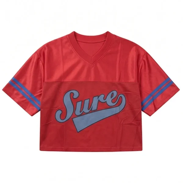 Camiseta Beisbolera Satinada Transparente Sure - Imagen 6