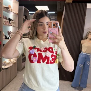 Camiseta con Estampado Lana I Dont Emo