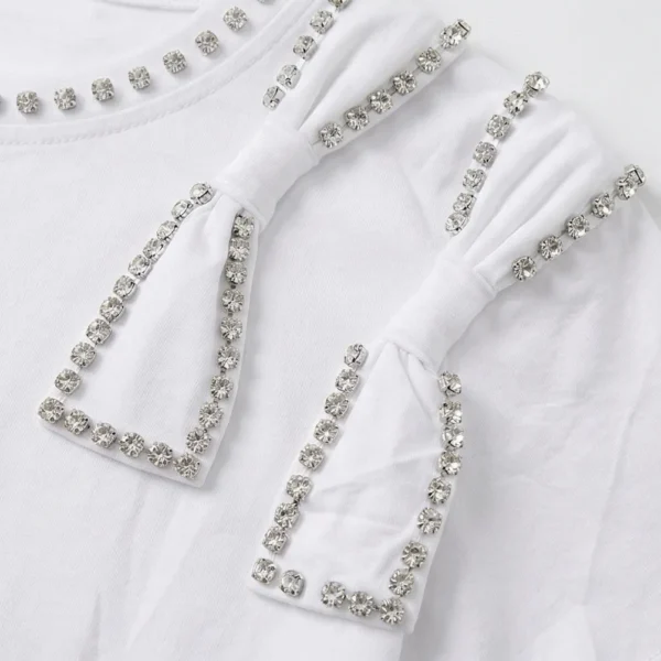 Camiseta con Moños y Perlas - Imagen 8