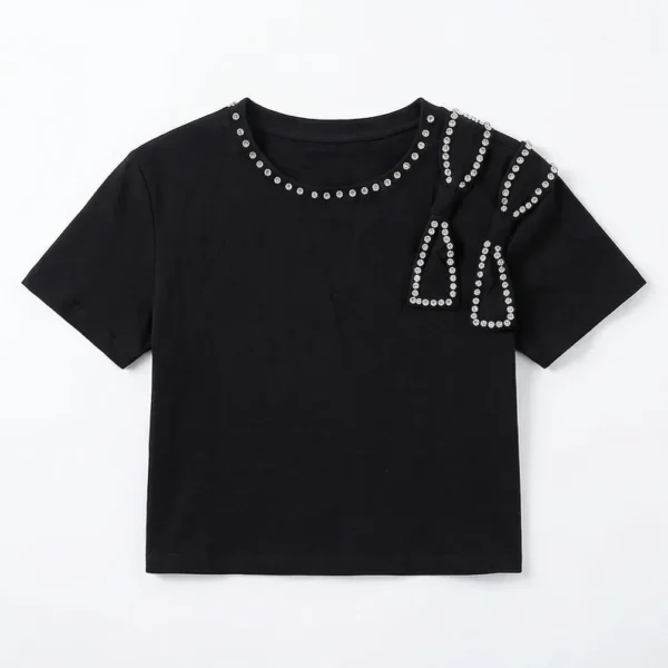 Camiseta con Moños y Perlas - Imagen 10