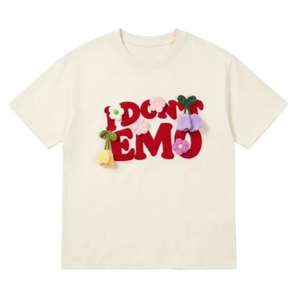 Camiseta con Estampado Lana I Dont Emo - Imagen 2